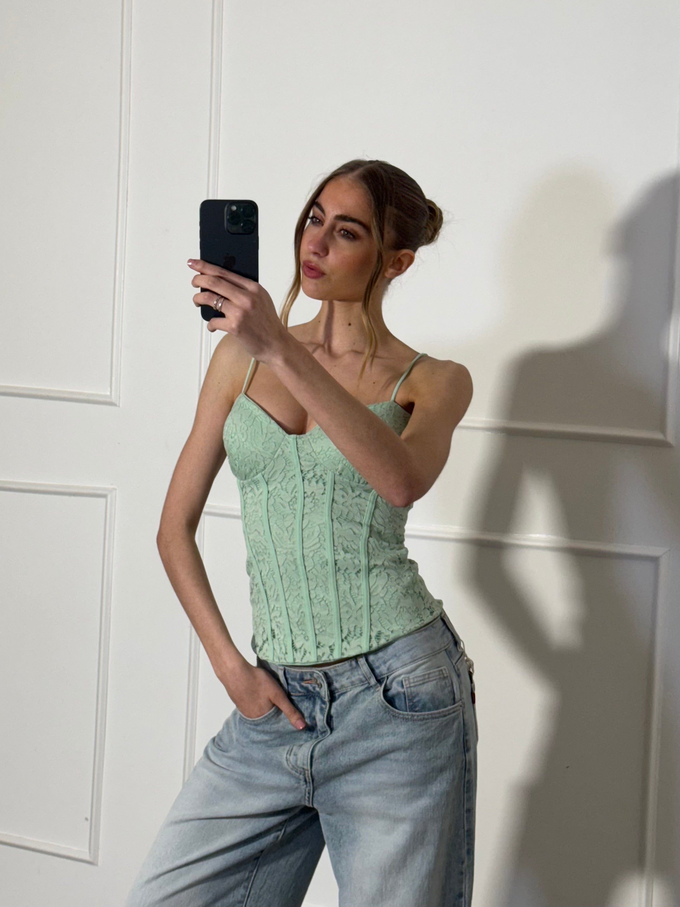 Corsetto pizzo