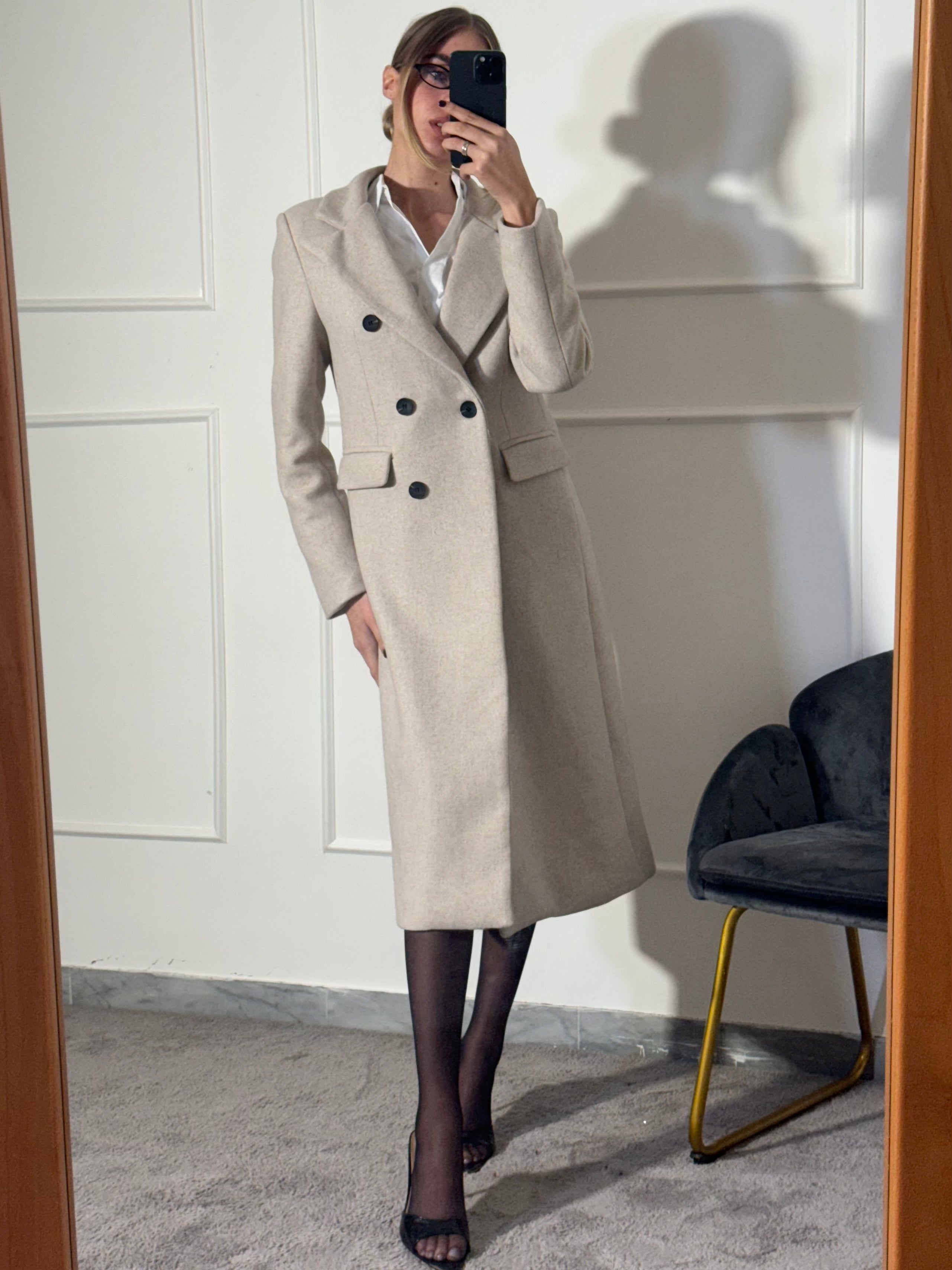 Cappotto doppio petto